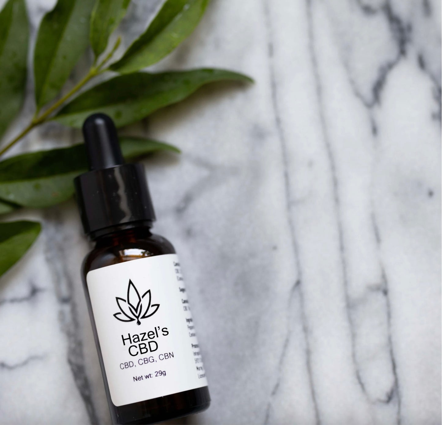 Hazel's CBD Tincture (4110 mg, 29 g)