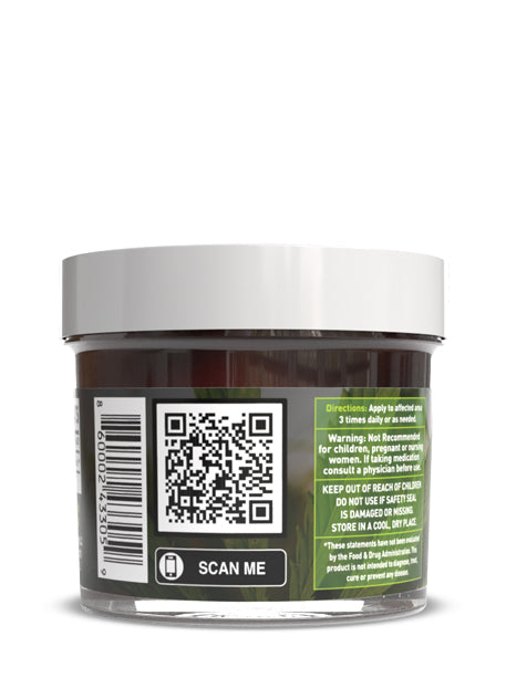 CBD Salve - Premium Broad Spectrum 60 mg per ml 2 oz container Sport Rub